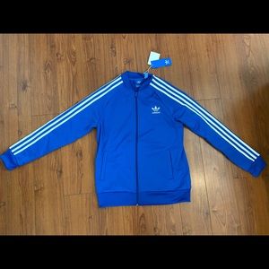 Adidas blue jacket